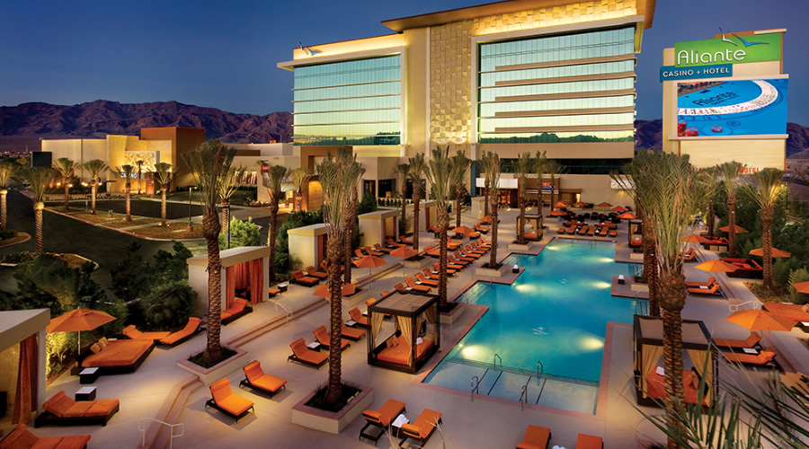 Aliante Casino Hotel and Spa exterior and pool