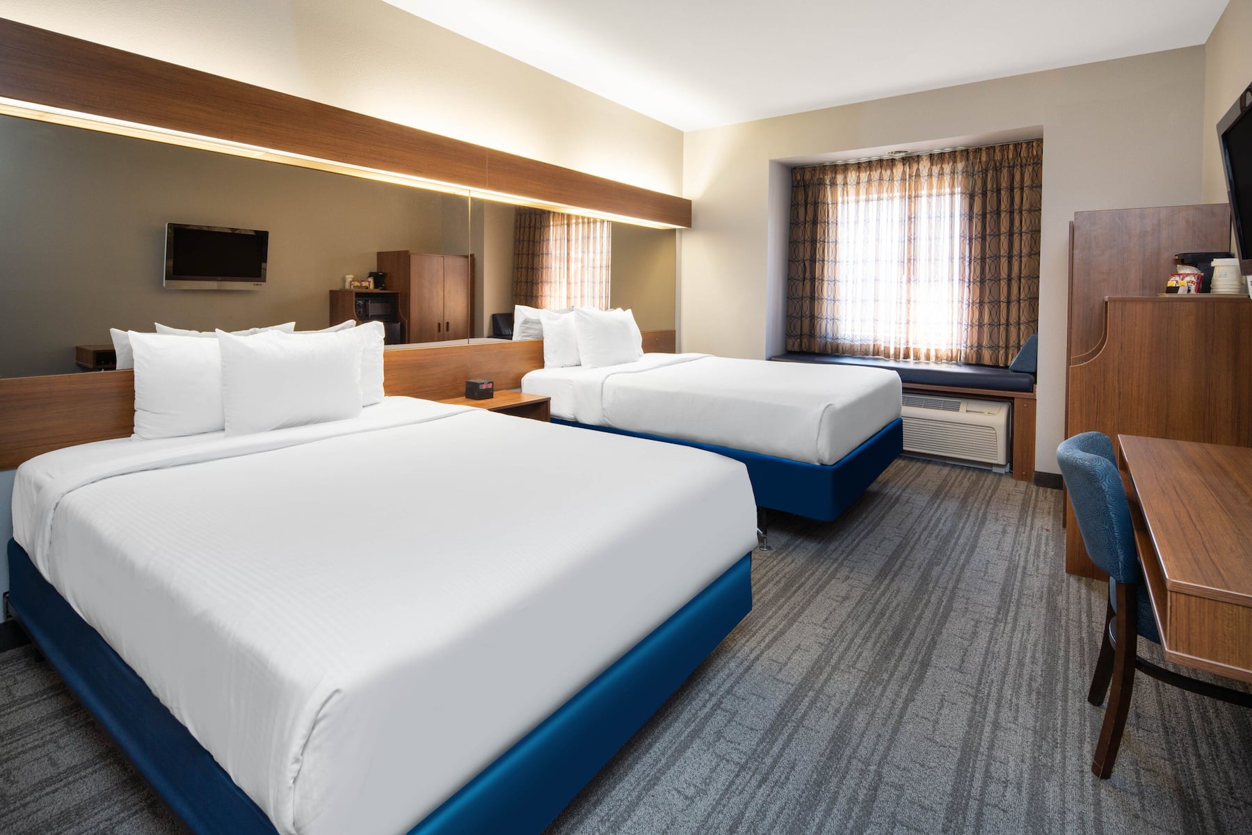Guest room at the Baymont by Wyndham Las Vegas South Strip in Las Vegas, Nevada
