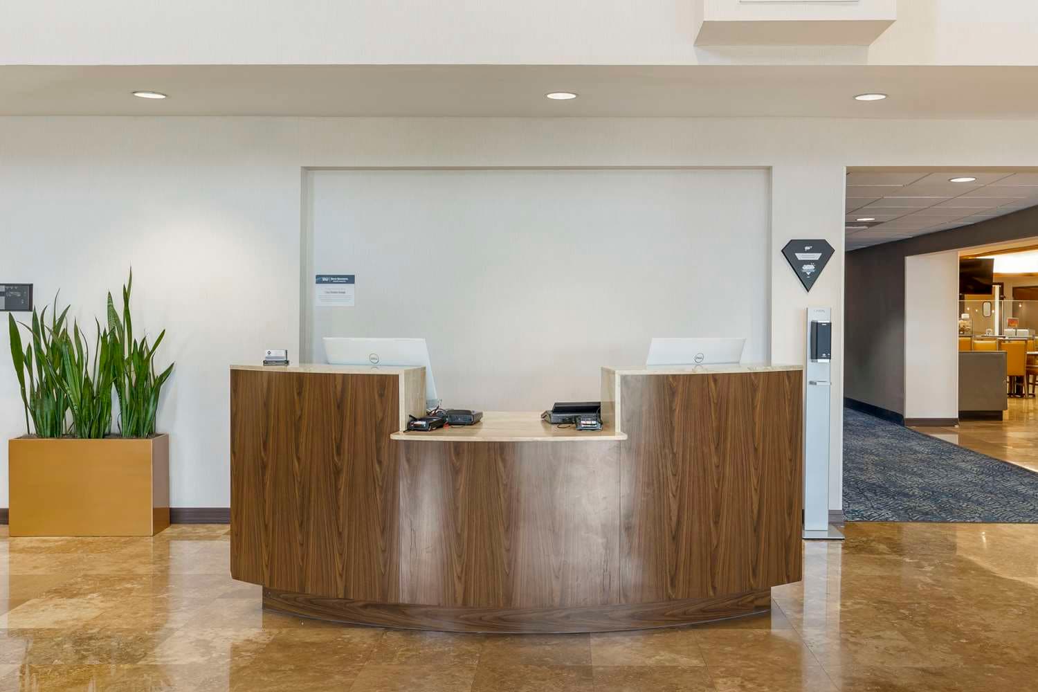 Best Western Plus Henderson Hotel front desk