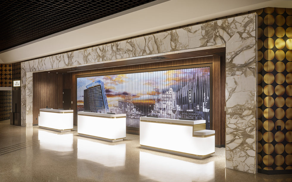 Circa Resort and Casino front desk