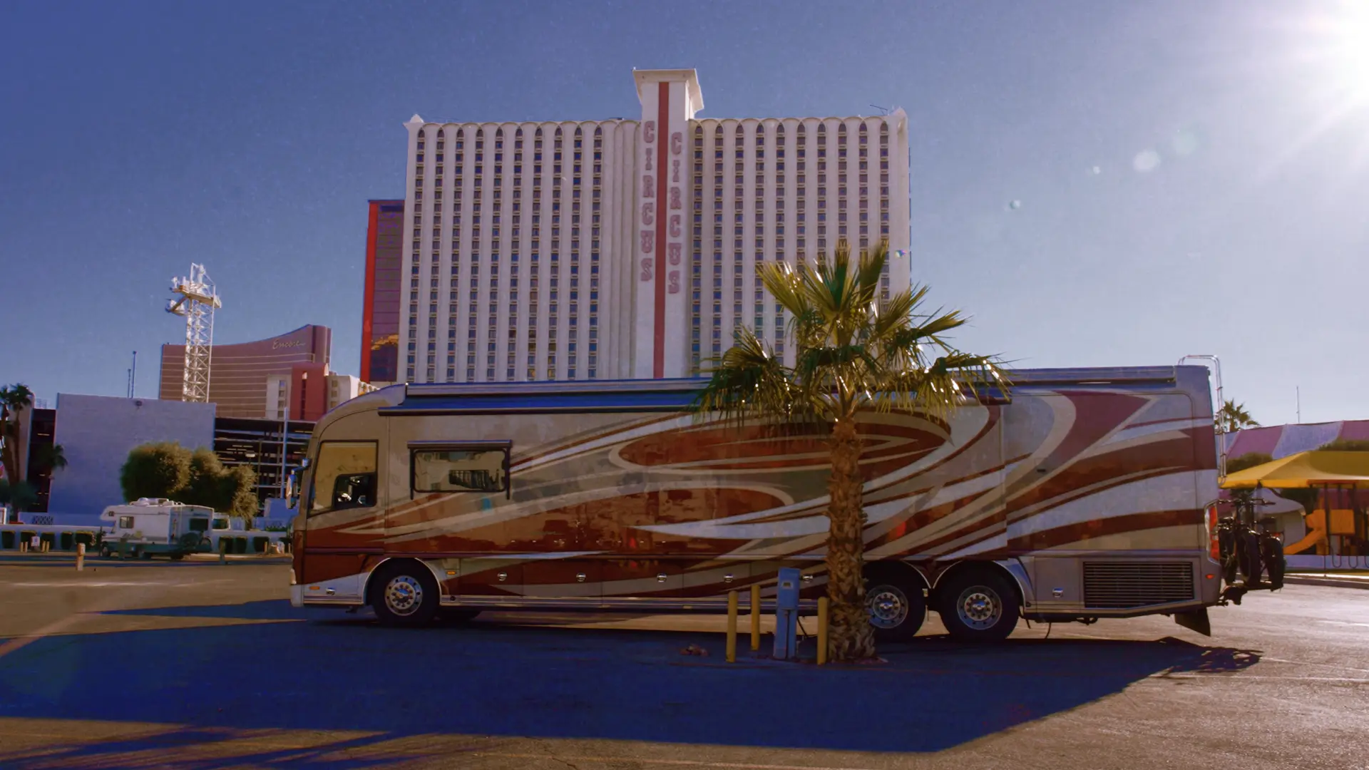 Circus Circus hotel tower and RV park