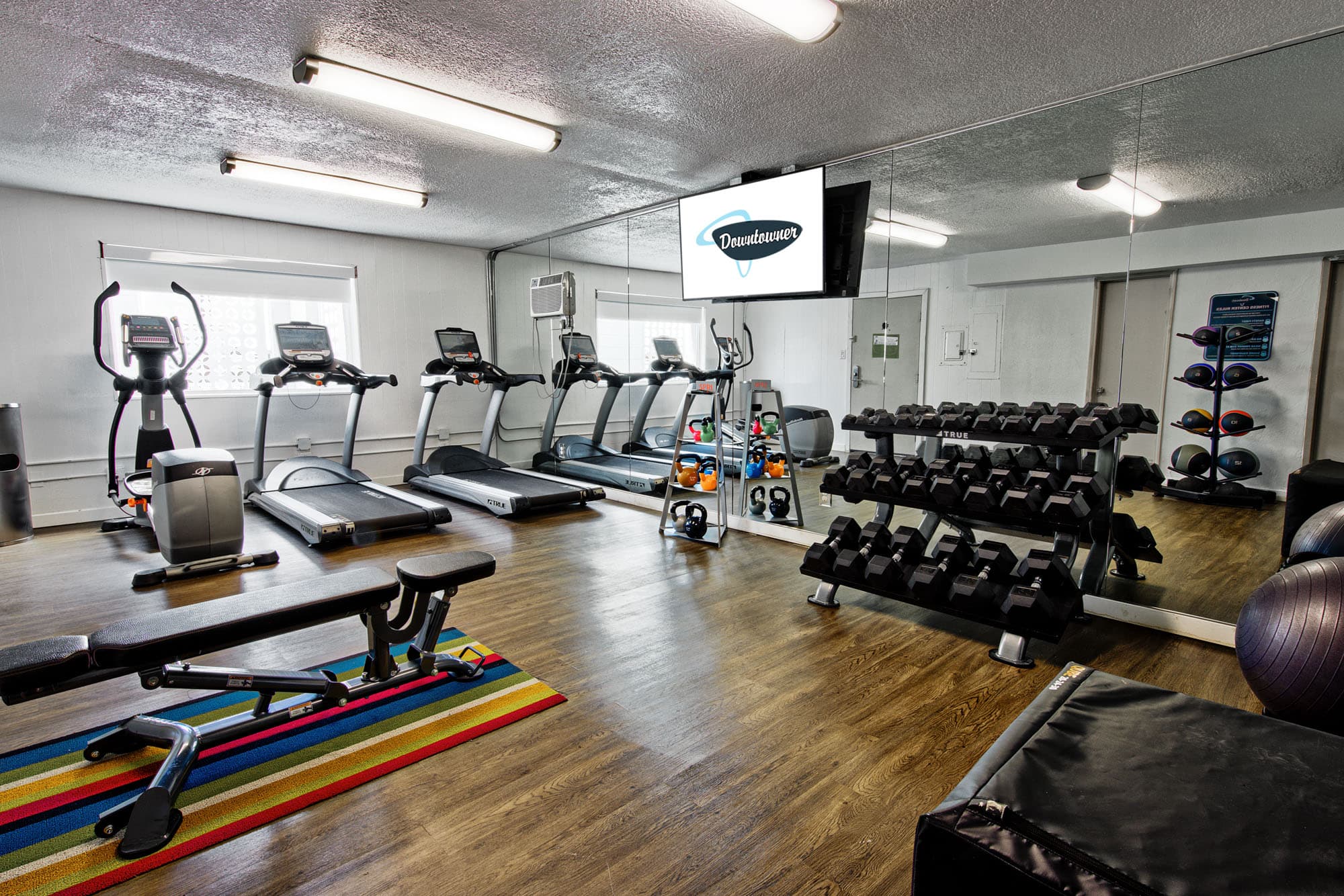 Downtowner Boutique Hotel fitness room