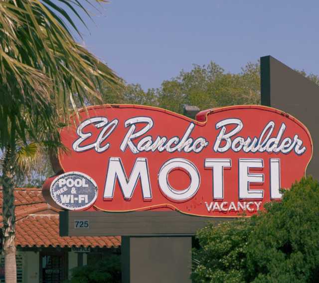 El Rancho Boulder Motel official tourism exterior