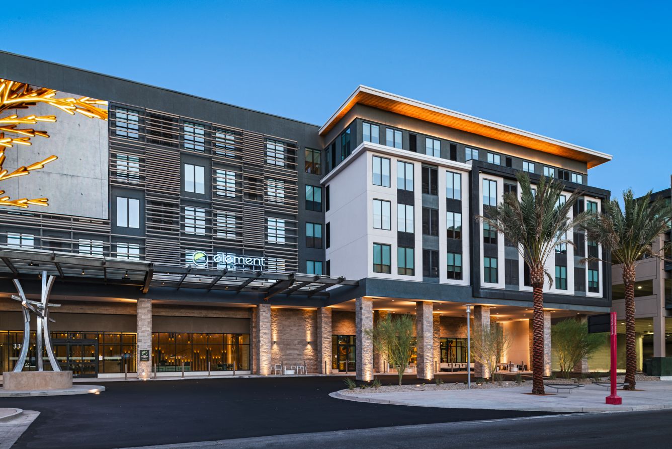 Element Las Vegas Symphony Park hotel exterior