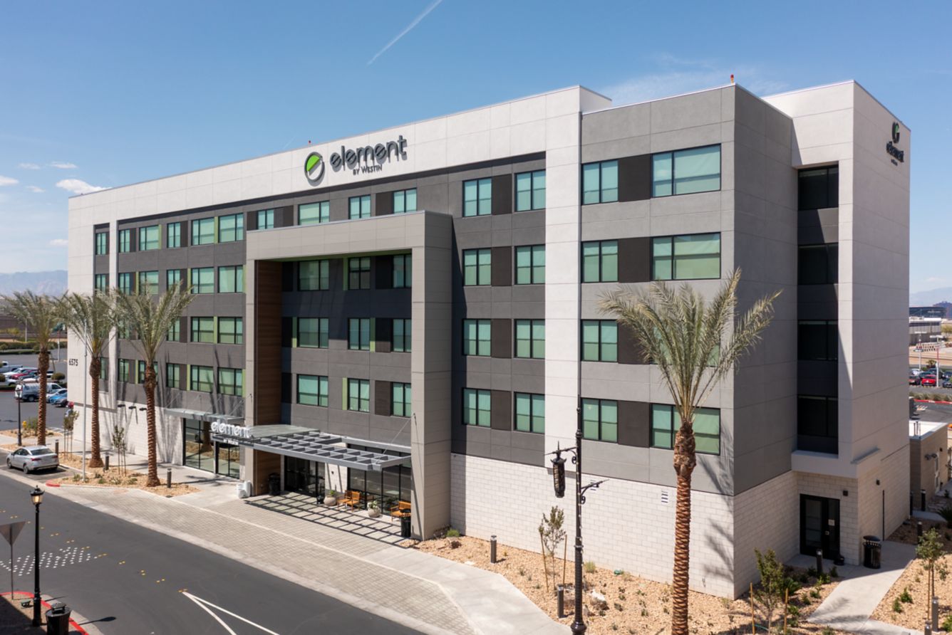 Element Las Vegas Airport hotel exterior