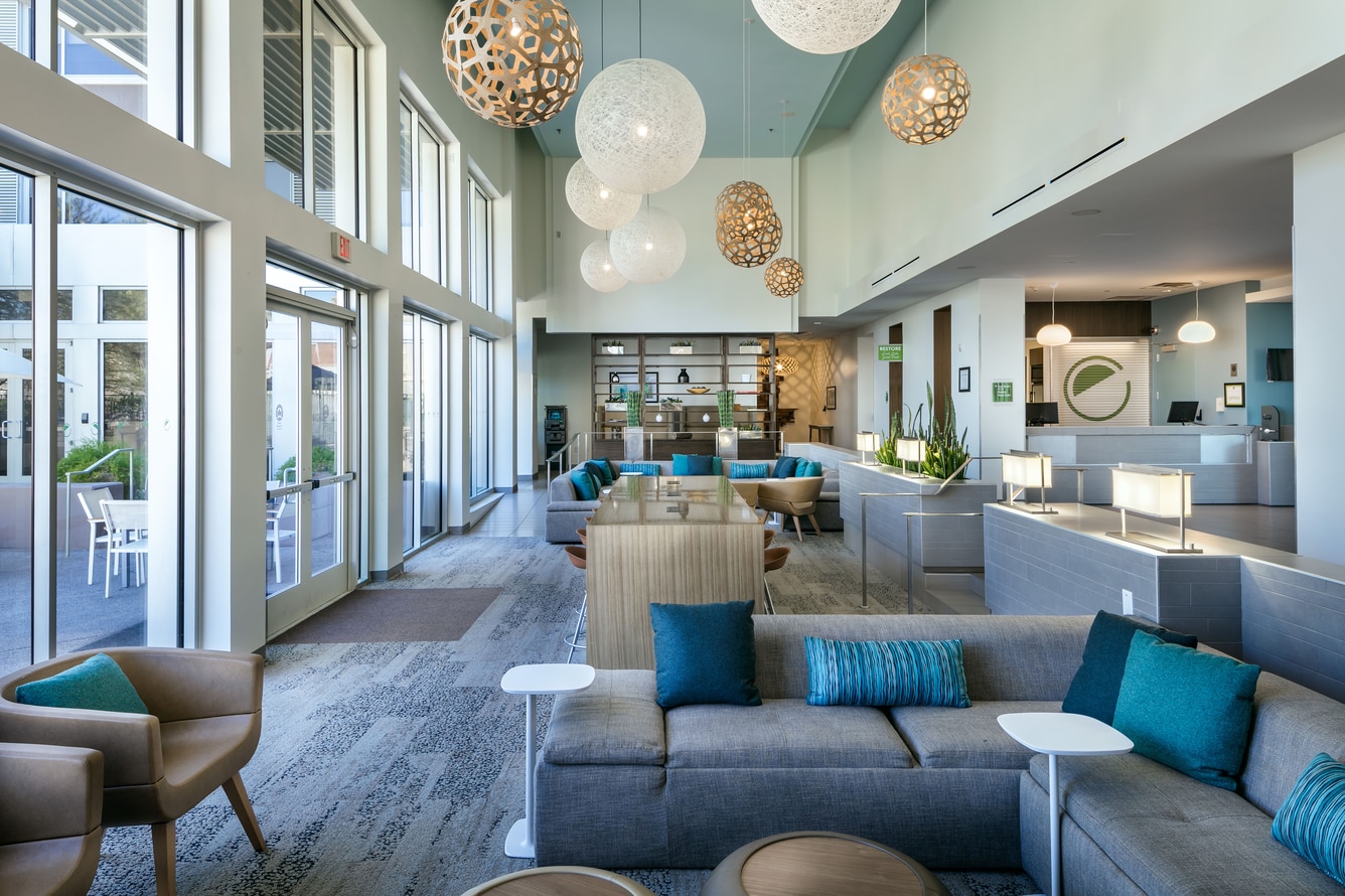 Element Las Vegas Summerlin guest lobby