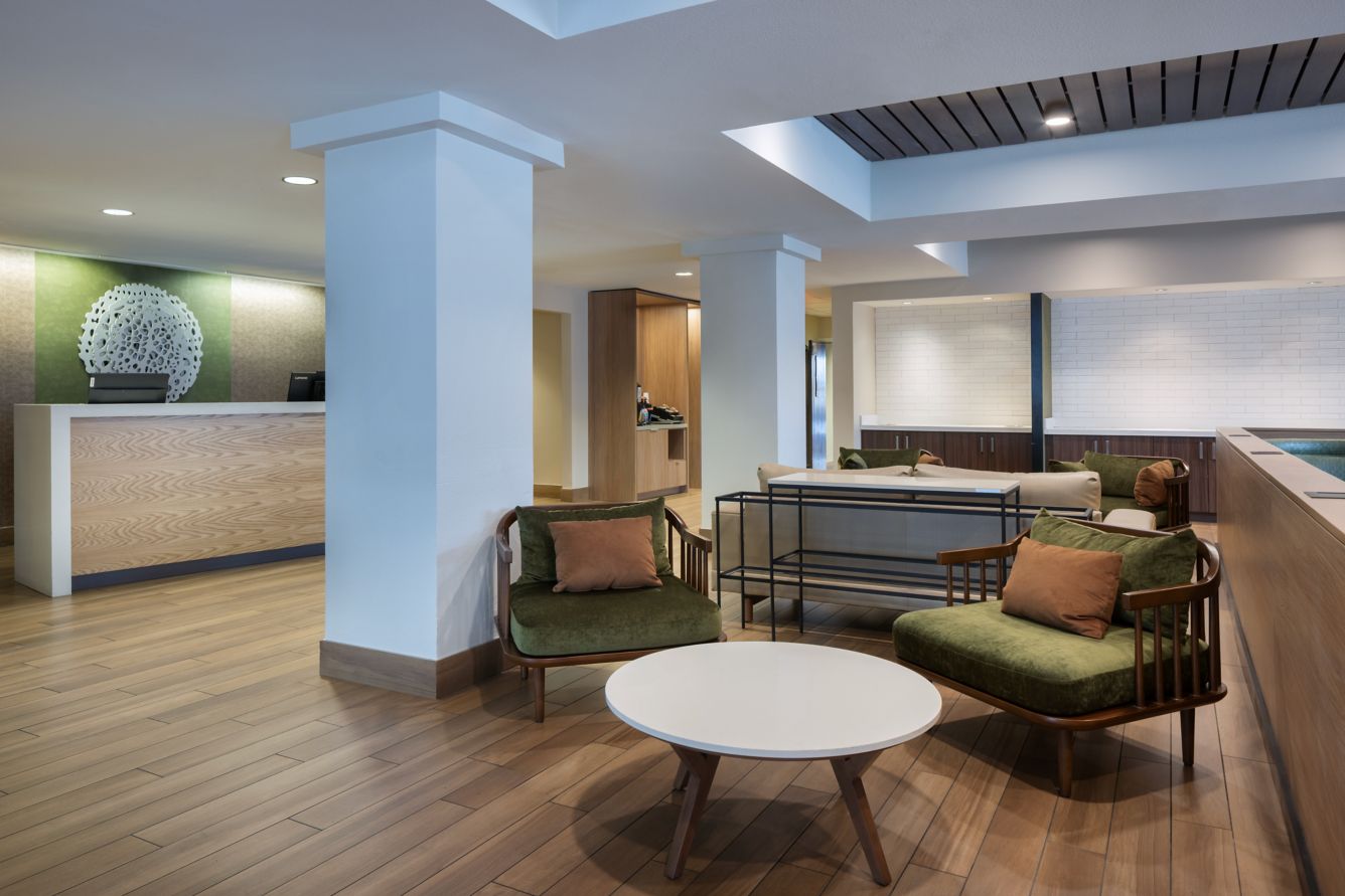 Fairfield Inn Las Vegas Convention Center guest lobby