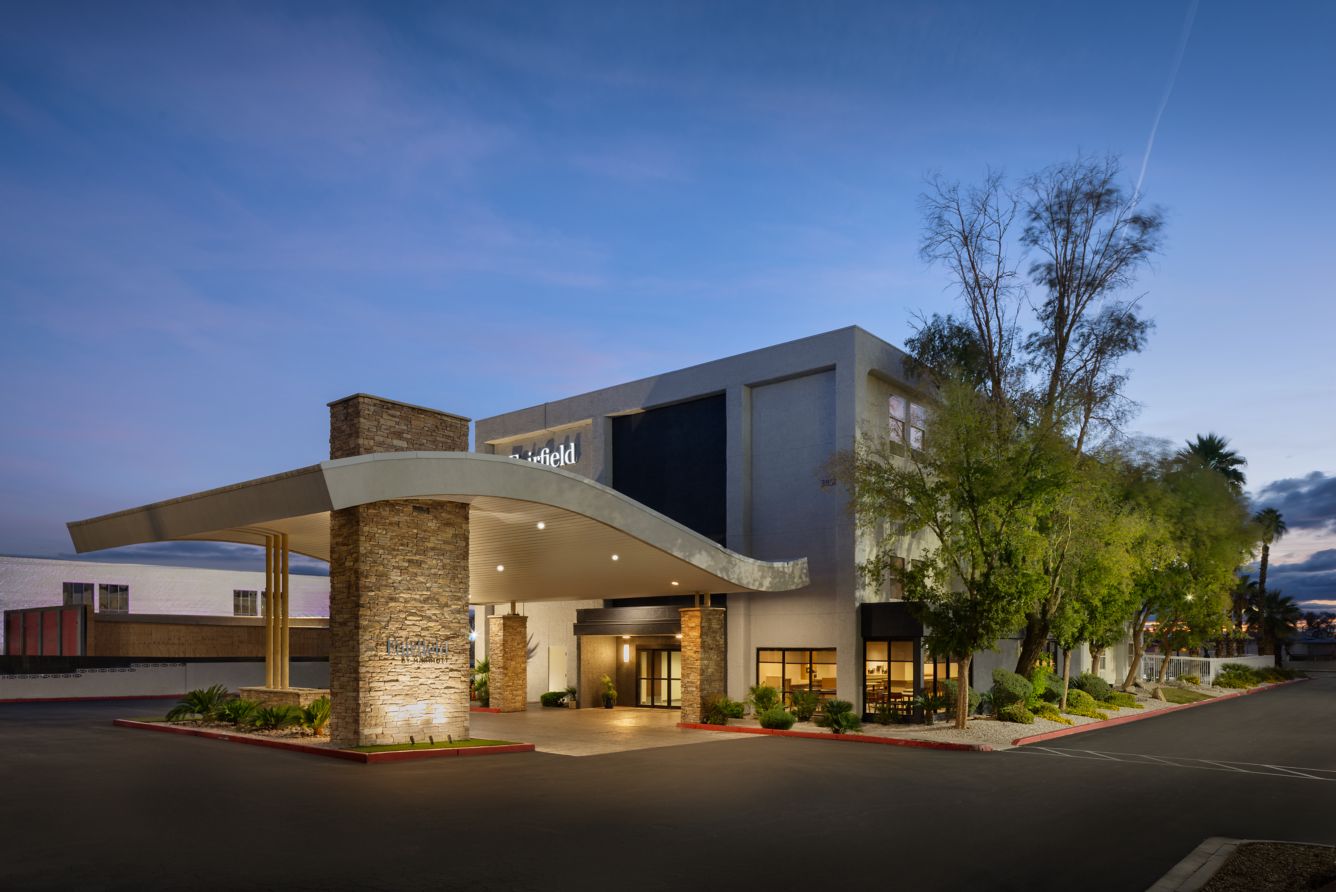 Fairfield Inn Las Vegas Convention Center entrance