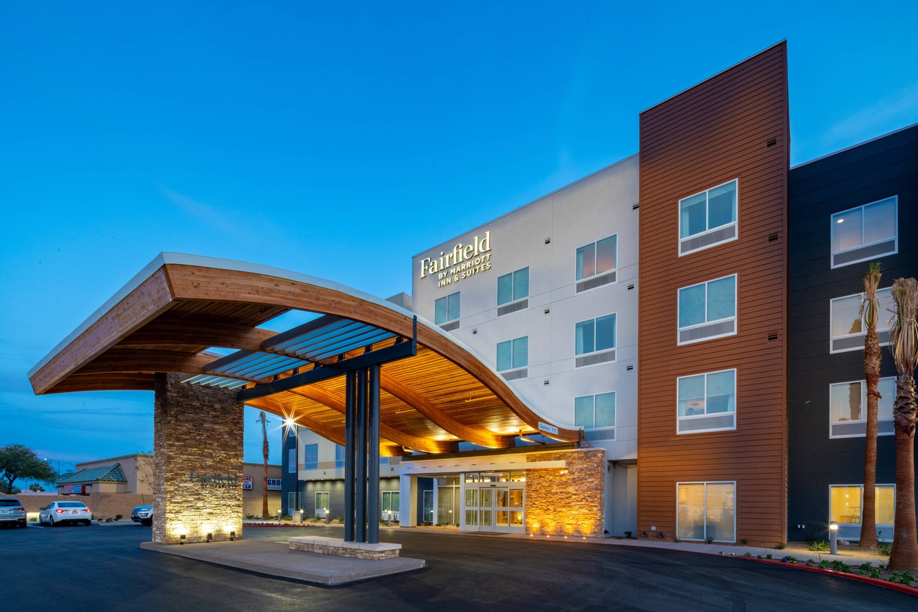 Fairfield Inn and Suites Las Vegas Northwest entrance
