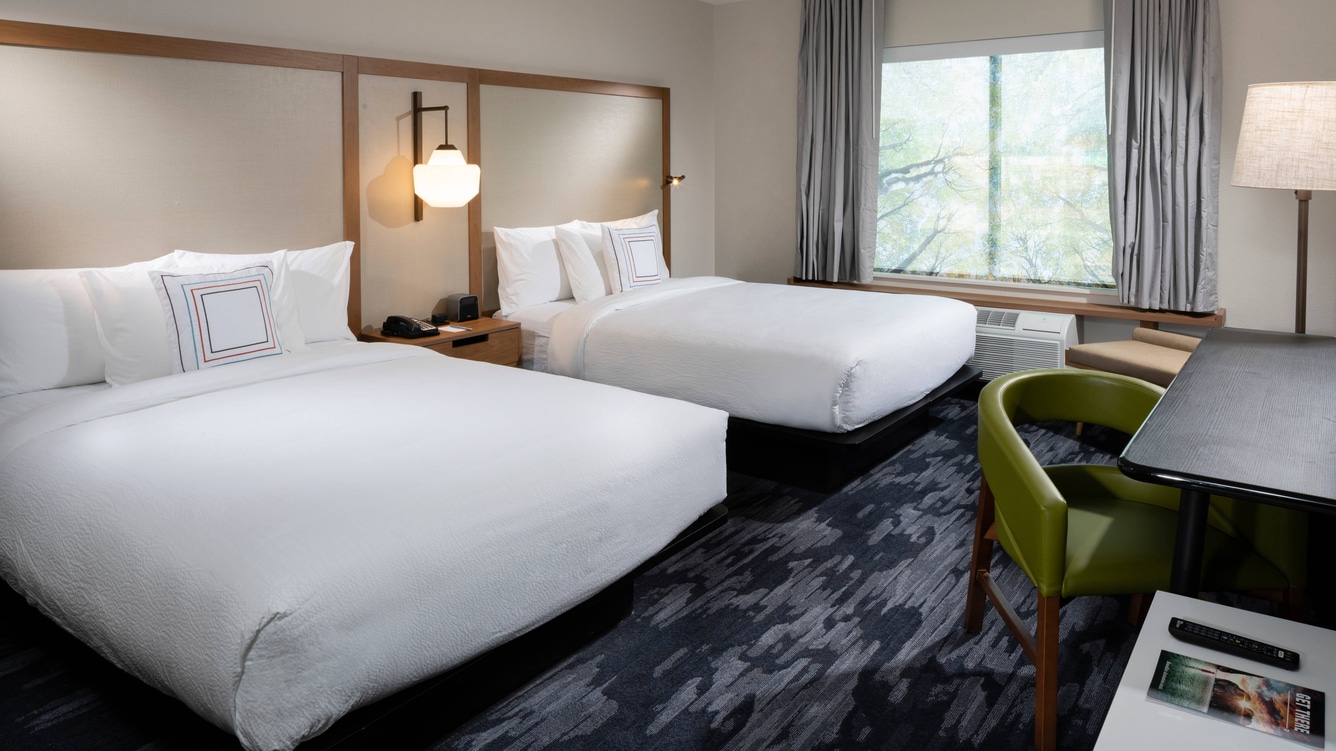 Queen/Queen Guest Room - Fairfield by Marriott Inn & Suites Las Vegas Northwest Guest Rooms Queen/Queen Guest Room