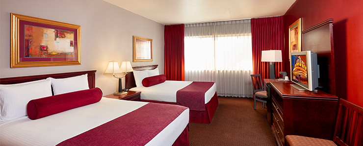 Four Queens South Tower premium guest room