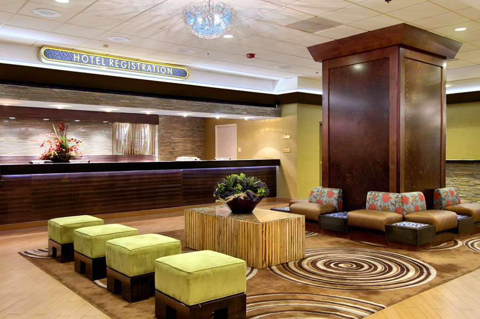 Fremont Hotel and Casino registration lobby