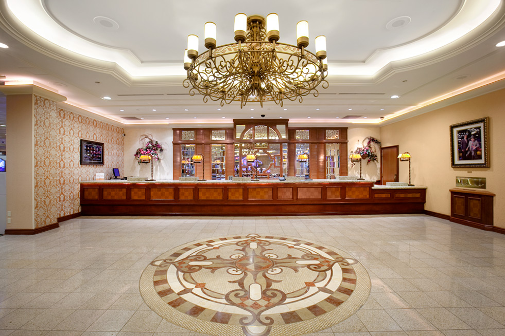 Gold Coast Hotel and Casino registration lobby