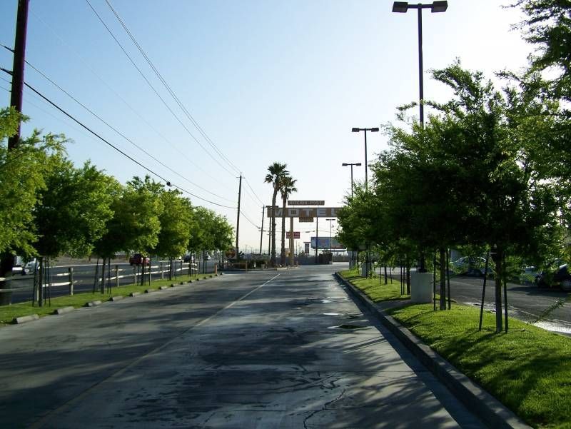 Hitchin' Post RV Park and Motel park entrance