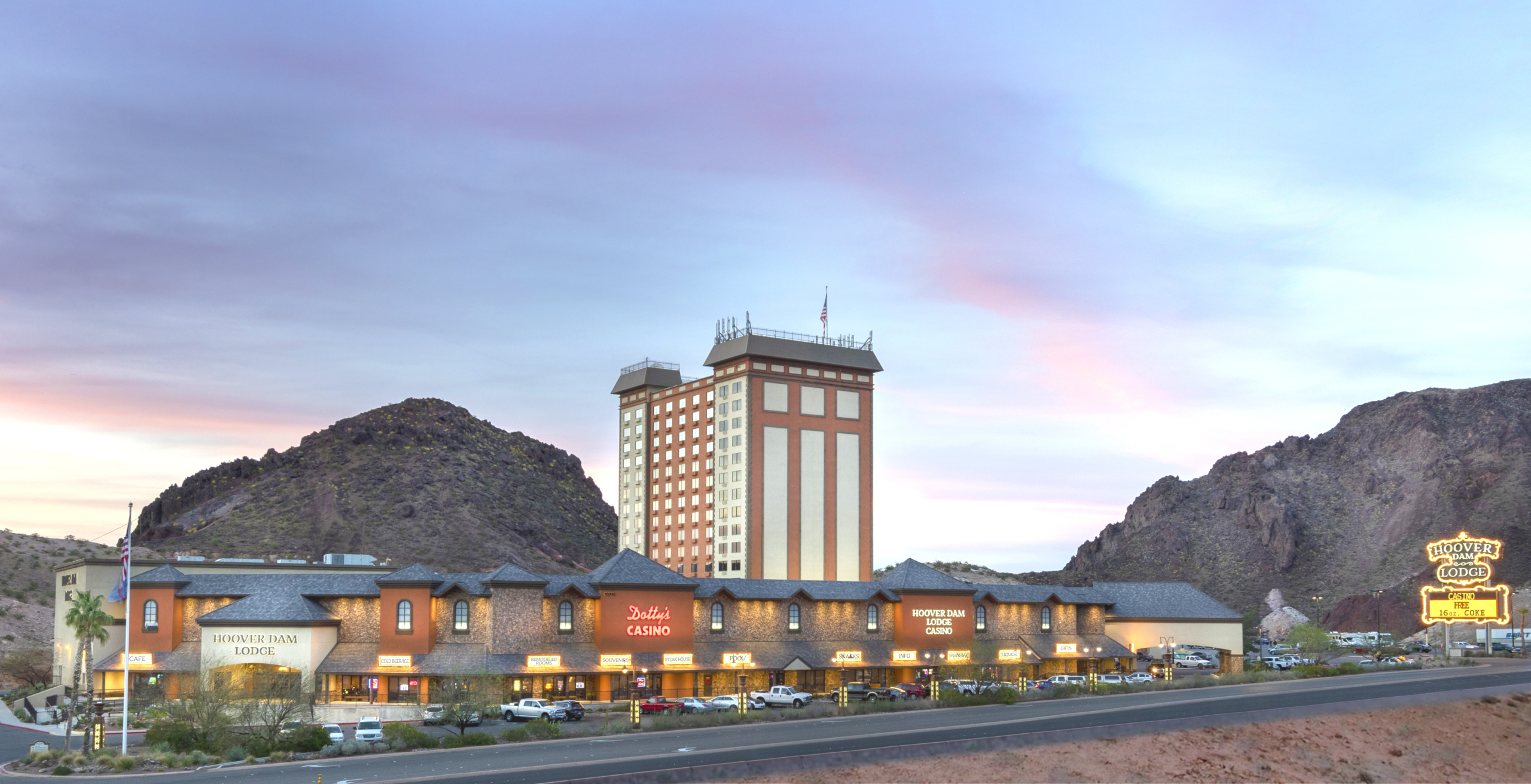 Hoover Dam Lodge official property exterior