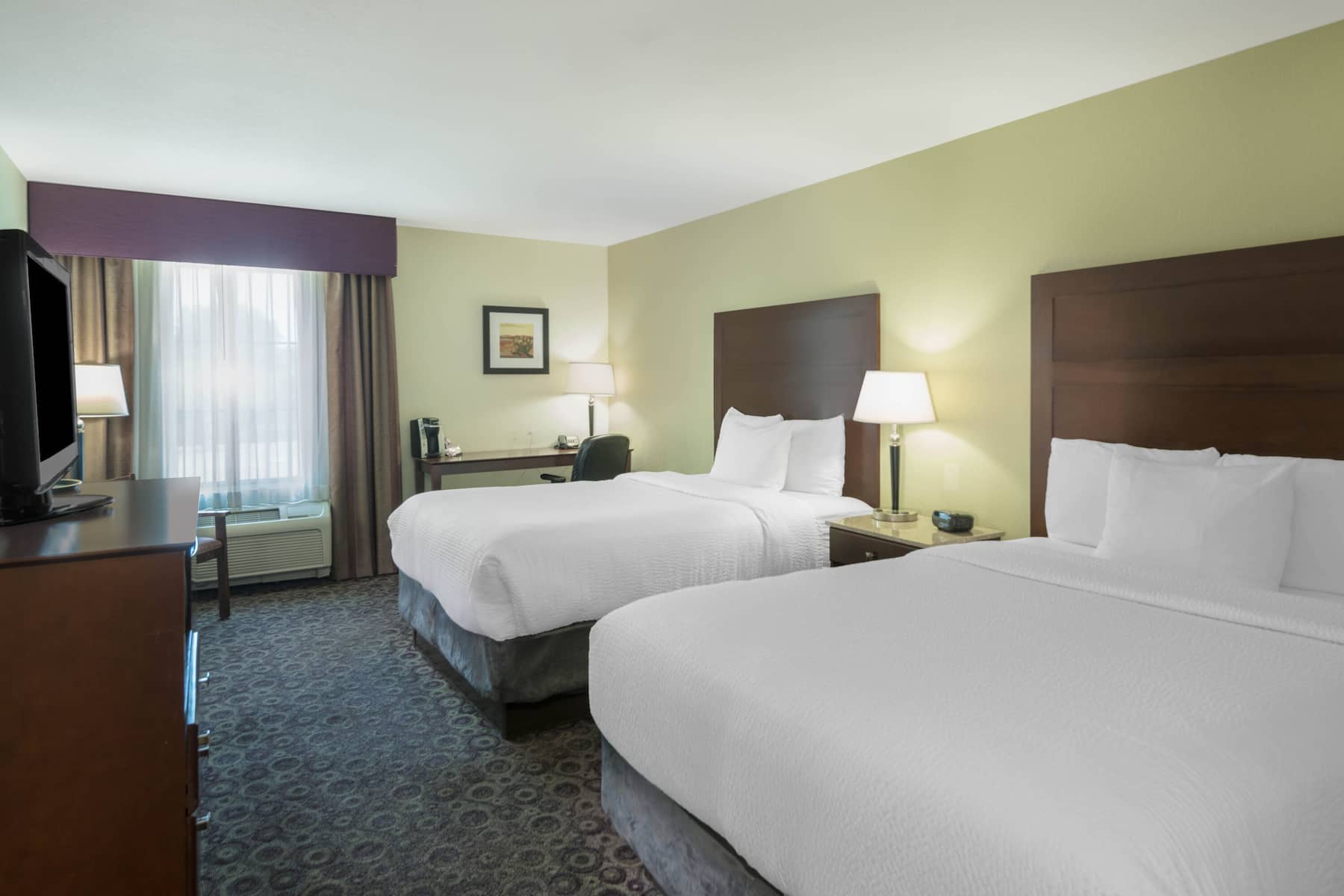 Guest room at the La Quinta Inn & Suites by Wyndham Las Vegas Airport South in Las Vegas, Nevada