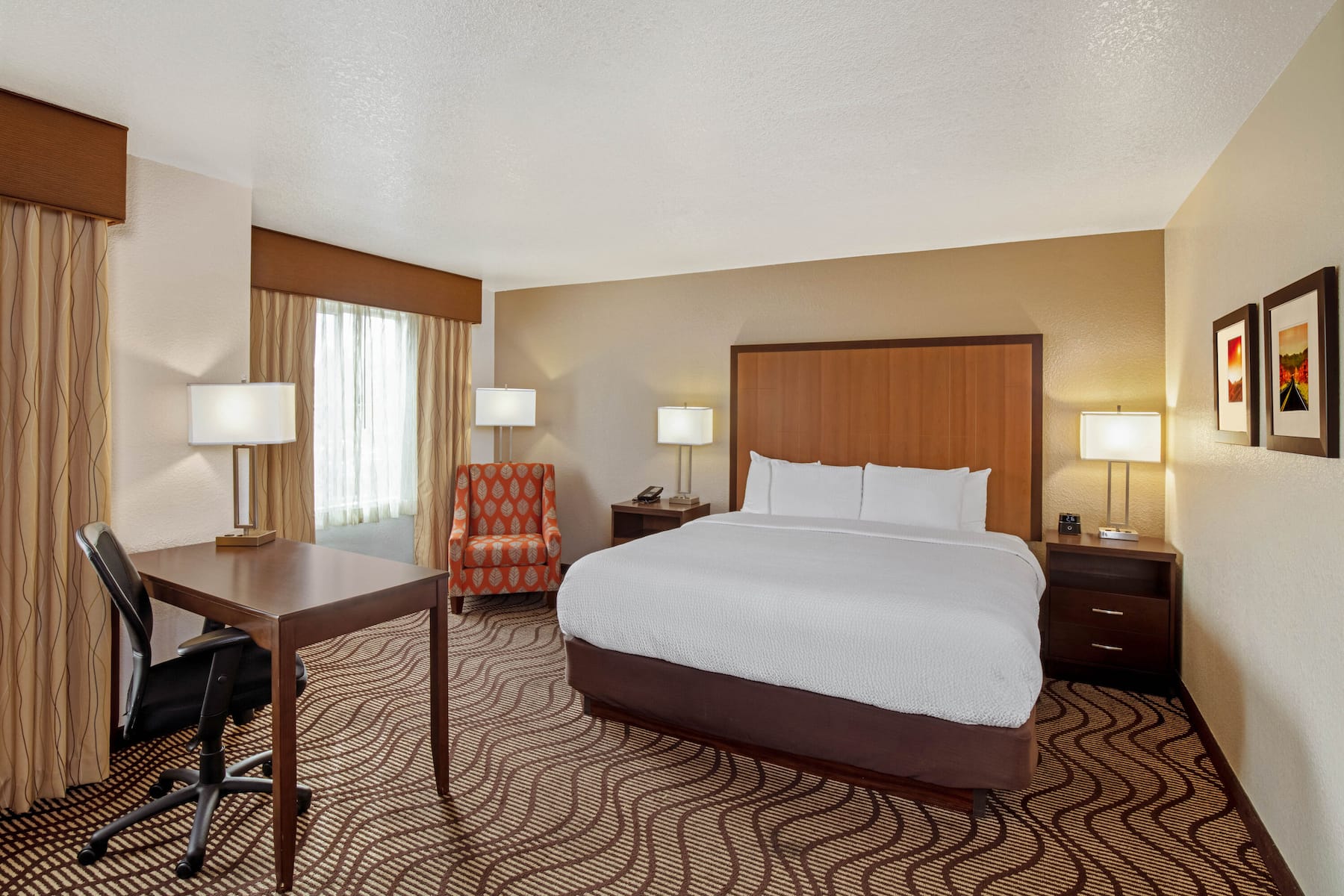 Guest room at the La Quinta Inn & Suites by Wyndham Las Vegas Red Rock in Las Vegas, Nevada