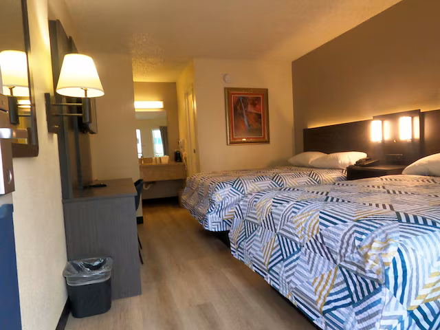 Motel 6 Las Vegas Strip official guest room