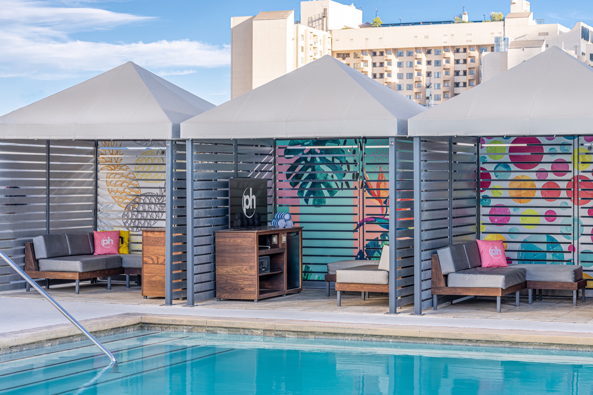 Planet Hollywood Resort and Casino Scene Pool Deck cabanas