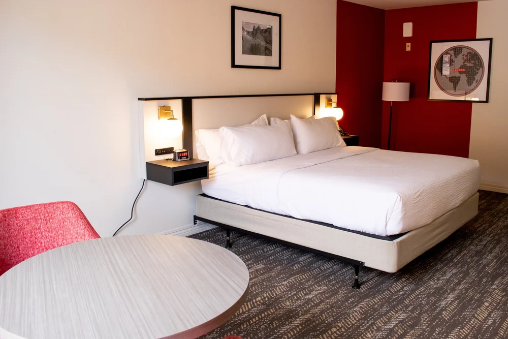Railroad Pass Hotel and Casino king guest room