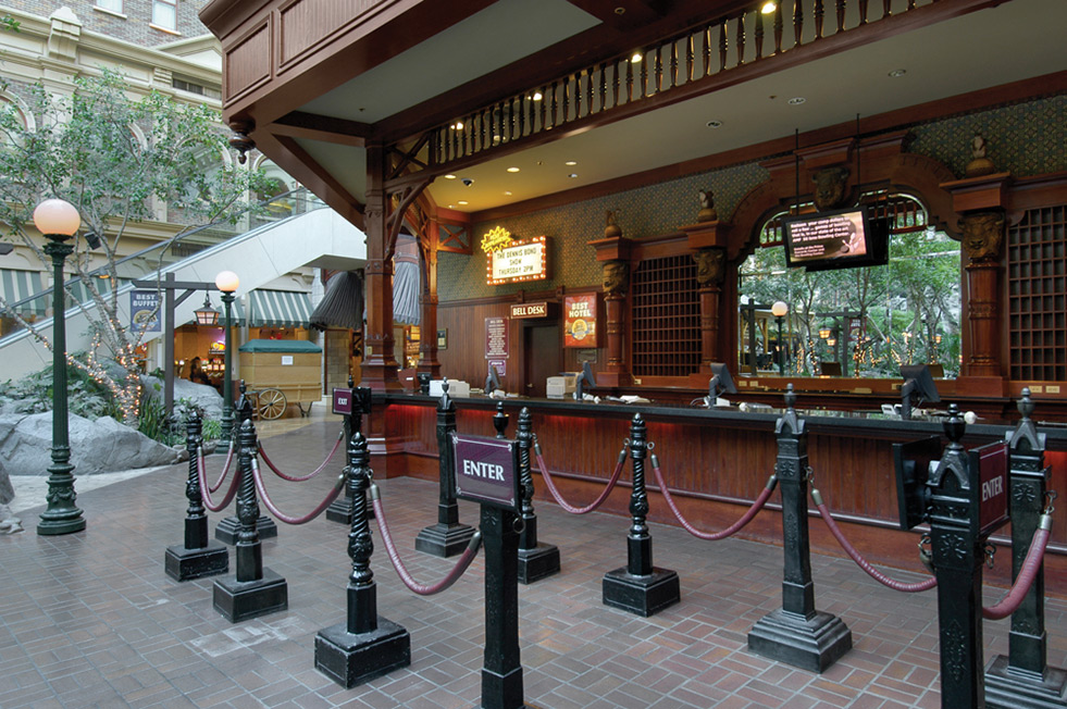 Sam's Town Hotel and Gambling Hall registration lobby