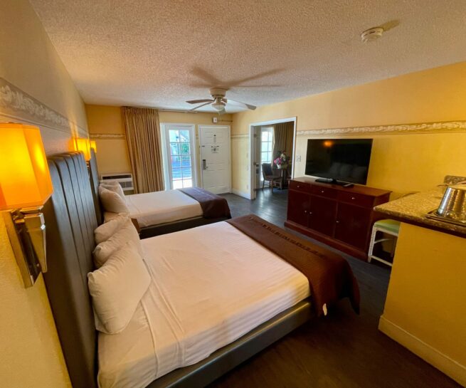 Shalimar Hotel of Las Vegas double guest room