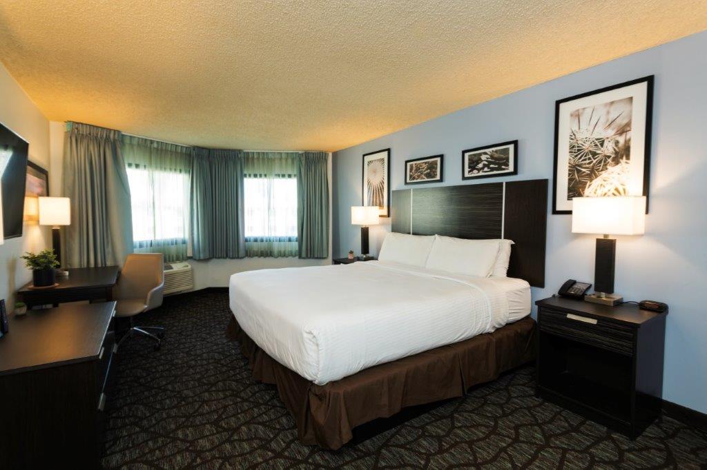 Silver Sevens Hotel & Casino deluxe king room