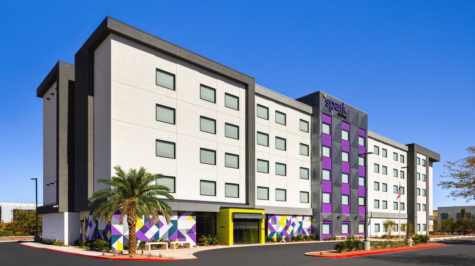 Spark by Hilton Las Vegas Airport official property exterior