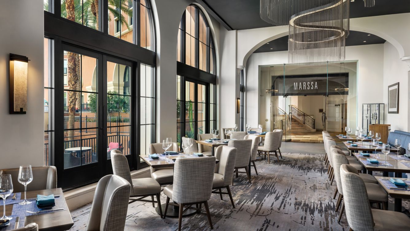 Marssa Restaurant offering steak and seafood - The Westin Lake Las Vegas Resort & Spa Dining Marssa Restaurant