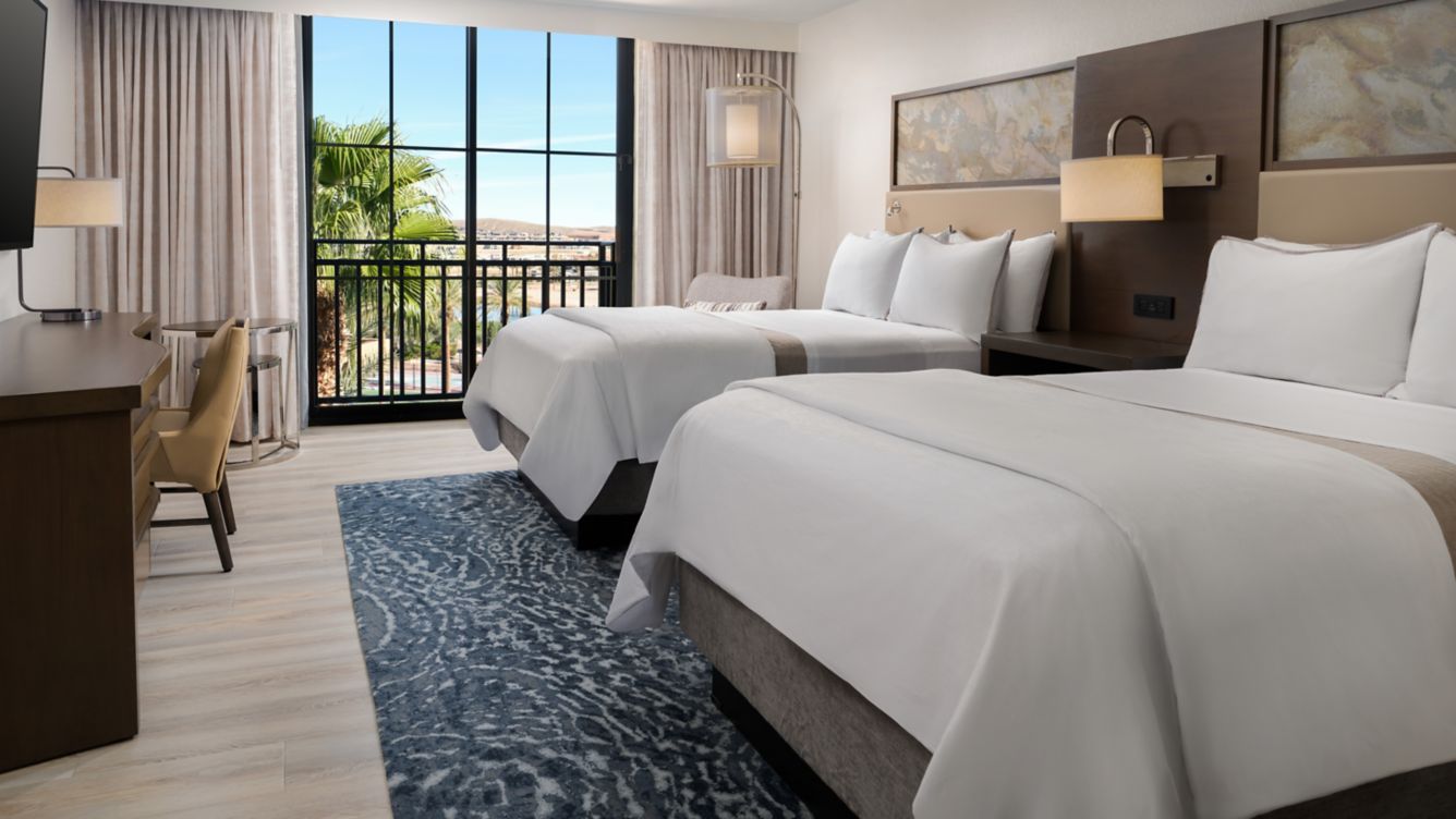 Guest Room, 2 Double Beds, Lake View - The Westin Lake Las Vegas Resort & Spa Guest Rooms Guest Room, 2 Double Beds, Lake View