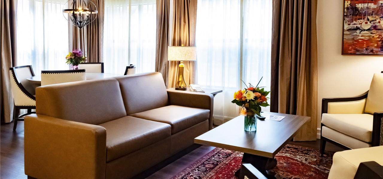 Westgate Flamingo Bay Resort official resort villa living area